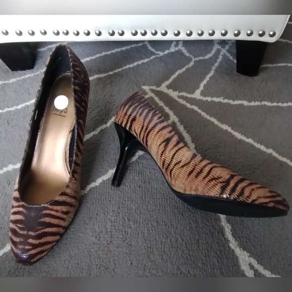 Animal Print/Tiger Print Heels " Tiffany "by Impo👠 - Picture 1 of 16